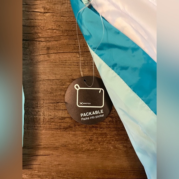 Arctix Women's Zephyr Windbreaker Jacket Island Azure Size 1X NWT D17 - Picture 8 of 8